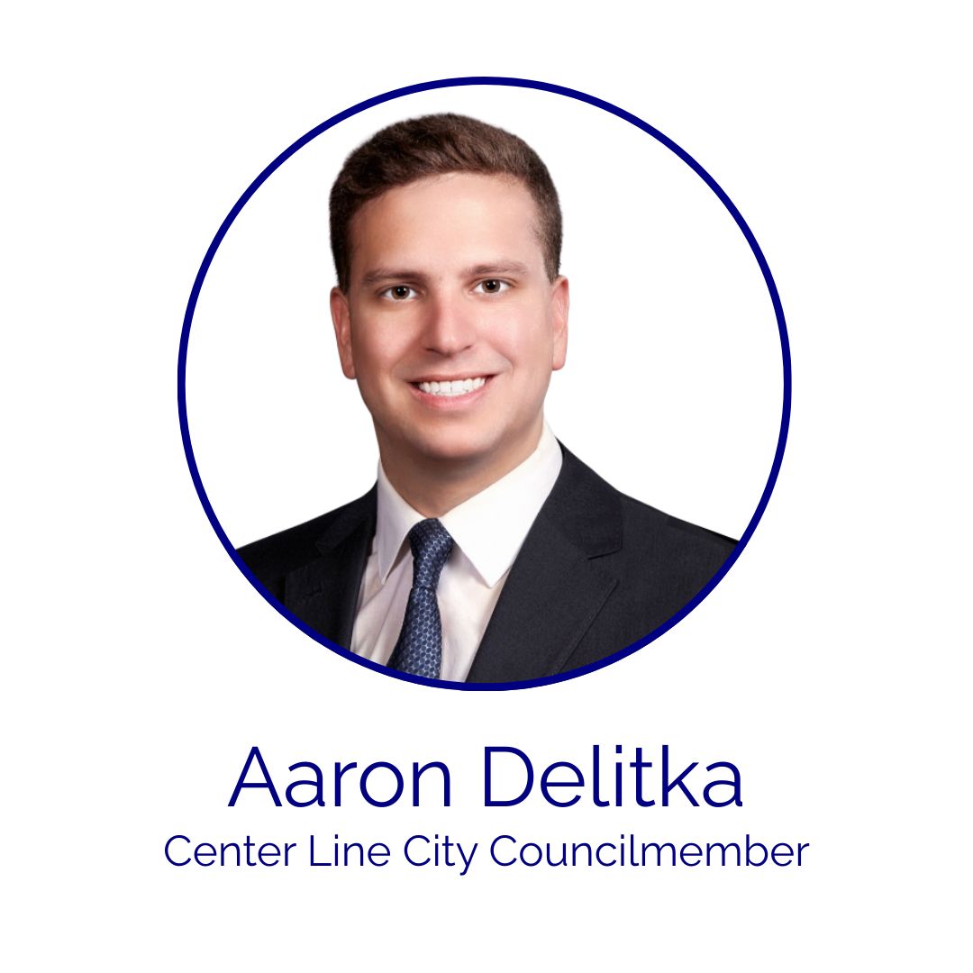 Image of Aaron Delikta.  Center Line City Councilmember.